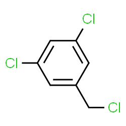 ChemSpider 2D Image | 3,5-Dichlorobenzyl chloride | C7H5Cl3