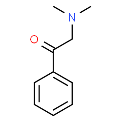ChemSpider 2D Image | 2-(Dimethylamino)acetophenone | C10H13NO