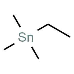 ChemSpider 2D Image | Ethyltrimethyltin | C5H14Sn