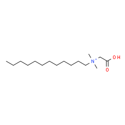 ChemSpider 2D Image | N-(Carboxymethyl)-N,N-dimethyl-1-dodecanaminium | C16H34NO2
