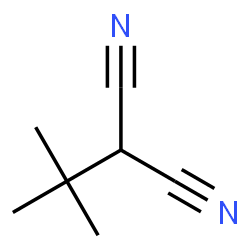 ChemSpider 2D Image | t-Butylmalononitrile | C7H10N2