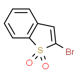 ChemSpider 2D Image | 2-Bromo-1-benzothiophene 1,1-dioxide | C8H5BrO2S