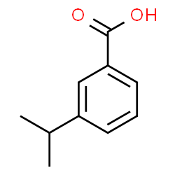 ChemSpider 2D Image | 3-Isopropylbenzoic acid | C10H12O2
