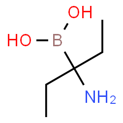 ChemSpider 2D Image | (3-Amino-3-pentanyl)boronic acid | C5H14BNO2