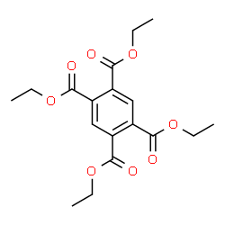ChemSpider 2D Image | Tetraethyl 1,2,4,5-benzenetetracarboxylate | C18H22O8