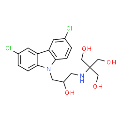 ChemSpider 2D Image | DCAP | C19H22Cl2N2O4