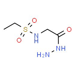 ChemSpider 2D Image | N-(2-Hydrazino-2-oxoethyl)ethanesulfonamide | C4H11N3O3S