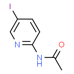 ChemSpider 2D Image | 2-ACETYLAMINO-5-IODOPYRIDINE | C7H7IN2O