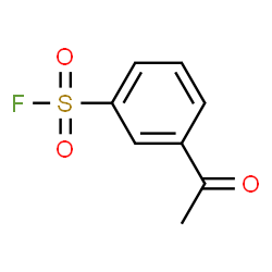 ChemSpider 2D Image | 3-Acetylbenzenesulfonyl fluoride | C8H7FO3S