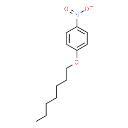 ChemSpider 2D Image | p-Heptyloxynitrobenzene | C13H19NO3