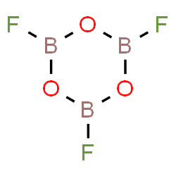 ChemSpider 2D Image | Trifluoroboroxin | B3F3O3