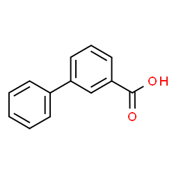 ChemSpider 2D Image | 3-Biphenylcarboxylic acid | C13H10O2