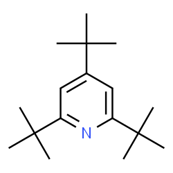 ChemSpider 2D Image | 2,4,6-TRI-TERT-BUTYLPYRIDINE | C17H29N