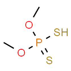 ChemSpider 2D Image | O,O-Dimethyl dithiophosphate | C2H7O2PS2