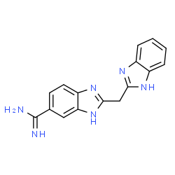 ChemSpider 2D Image | HEMI-BABIM | C16H14N6