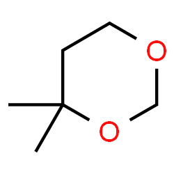 ChemSpider 2D Image | 4,4-Dimethyl-1,3-dioxane | C6H12O2
