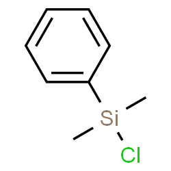 ChemSpider 2D Image | Chloro(dimethyl)phenylsilane | C8H11ClSi