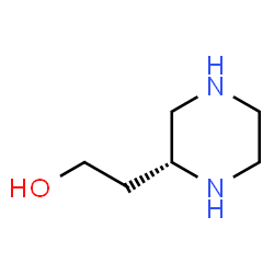 ChemSpider 2D Image | (R)-2-(Piperazin-2-yl)ethanol | C6H14N2O
