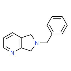 ChemSpider 2D Image | 6-benzyl-5H,6H,7H-pyrrolo[3,4-b]pyridine | C14H14N2