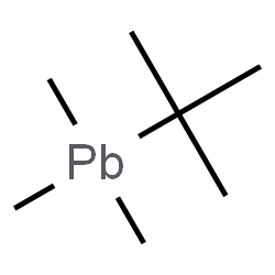 ChemSpider 2D Image | Plumbane, tert-butyltrimethyl- | C7H18Pb