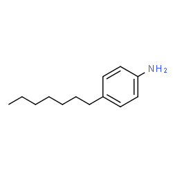 ChemSpider 2D Image | 4-Heptylaniline | C13H21N
