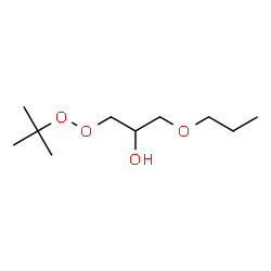 ChemSpider 2D Image | 1-(tert-Butyldioxy)-3-propoxy-2-propanol | C10H22O4
