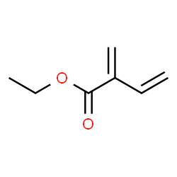 ChemSpider 2D Image | Ethyl 2-methylene-3-butenoate | C7H10O2