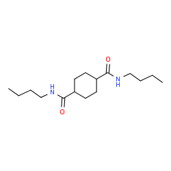 ChemSpider 2D Image | N,N'-Dibutyl-1,4-cyclohexanedicarboxamide | C16H30N2O2