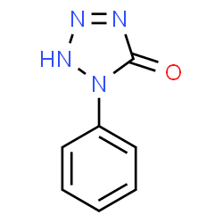 ChemSpider 2D Image | 1-Phenyl-1,2-dihydro-5H-tetrazol-5-one | C7H6N4O