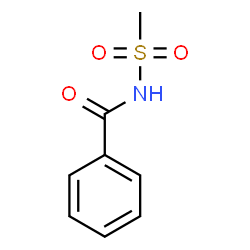 ChemSpider 2D Image | N-(Methylsulfonyl)benzamide | C8H9NO3S