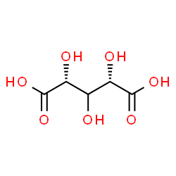 ChemSpider 2D Image | (3xi)-D-erythro-Pentaric acid | C5H8O7