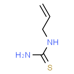 ChemSpider 2D Image | allylthiourea | C4H8N2S