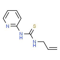 ChemSpider 2D Image | 1-Allyl-3-pyridin-2-ylthiourea | C9H11N3S