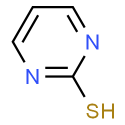 ChemSpider 2D Image | pyrimidinethione | C4H4N2S