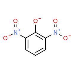 ChemSpider 2D Image | 2,6-Dinitrophenolate | C6H3N2O5