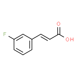 ChemSpider 2D Image | (2E)-3-(3-Fluorophenyl)acrylic acid | C9H7FO2
