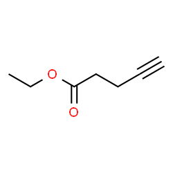 ChemSpider 2D Image | Ethyl 4-pentynoate | C7H10O2