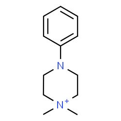 ChemSpider 2D Image | Dimethylphenylpiperazinium | C12H19N2