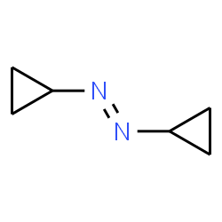 ChemSpider 2D Image | (E)-Dicyclopropyldiazene | C6H10N2