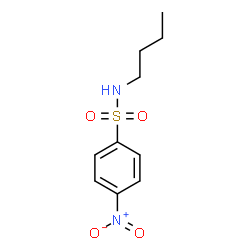 ChemSpider 2D Image | N-Butyl-4-nitrobenzenesulfonamide | C10H14N2O4S