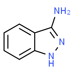 ChemSpider 2D Image | 1H-Indazol-3-amine | C7H7N3