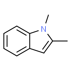 ChemSpider 2D Image | 1,2-Dimethylindole | C10H11N