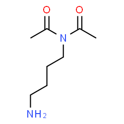ChemSpider 2D Image | N-Acetyl-N-(4-aminobutyl)acetamide | C8H16N2O2
