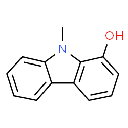 ChemSpider 2D Image | 9-Methylcarbazol-1-ol | C13H11NO