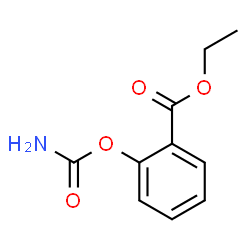 ChemSpider 2D Image | Ethyl 2-(carbamoyloxy)benzoate | C10H11NO4