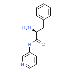 ChemSpider 2D Image | N-3-Pyridinyl-L-phenylalaninamide | C14H15N3O