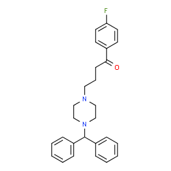 ChemSpider 2D Image | Dipfluzine | C27H29FN2O
