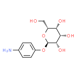 ChemSpider 2D Image | 4-Aminophenyl alpha-D-talopyranoside | C12H17NO6