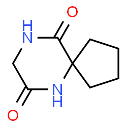 ChemSpider 2D Image | 6,9-Diazaspiro[4.5]decane-7,10-dione | C8H12N2O2