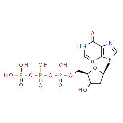 ChemSpider 2D Image | dITP | C10H15N4O13P3